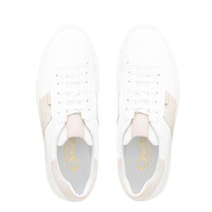 Carl Scarpa Gerty White Leather Chunky Trainers